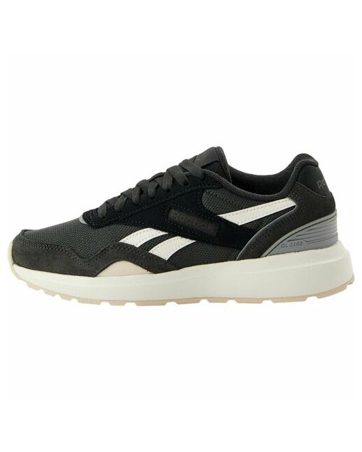 Reebok Кроссовки GL1100 полнота F размер 8 US черный/бежевый/серый