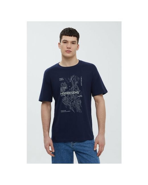 Finn Flare Футболка FBF21078 101 размер 3XL188-116-106 темно-