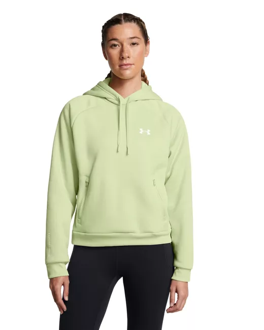 Under Armour Худи Armour Fleece зеленое XL