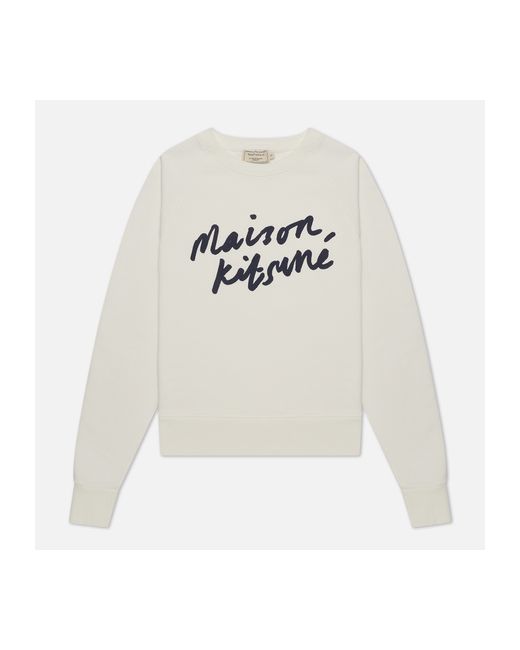 Maison Kitsune Женская толстовка Handwriting цвет размер