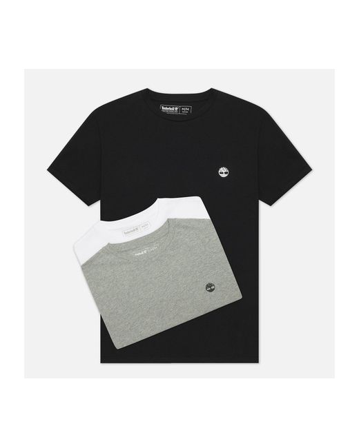 Timberland Комплект мужских футболок 3-Pack Basic Jersey Crew цвет размер