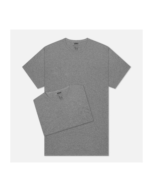 Edwin Комплект мужских футболок Double Pack SS Tubular цвет размер