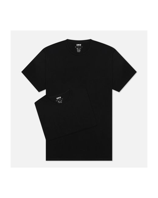 Edwin Комплект мужских футболок Double Pack SS Tubular цвет размер