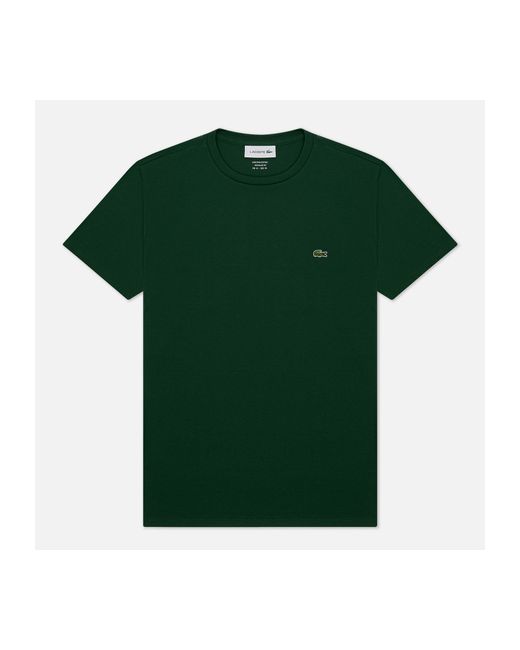 Lacoste Мужская футболка Crew Neck Pima Cotton цвет размер