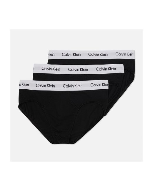 Calvin Klein Комплект мужских трусов 3-Pack Hip Brief цвет размер