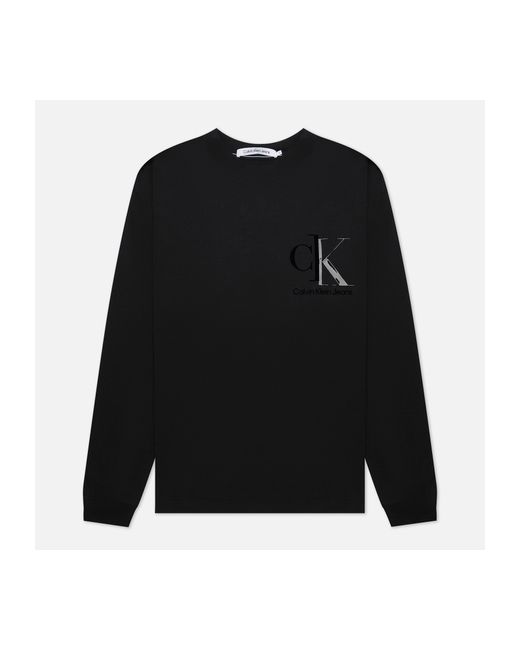 Calvin Klein Jeans Мужской лонгслив LS Relaxed Logo цвет размер