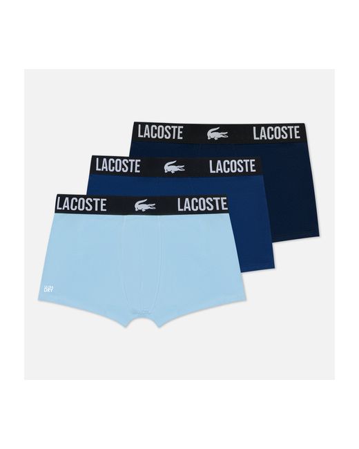 Lacoste Комплект мужских трусов Underwear 3-Pack Classic Trunk размер L