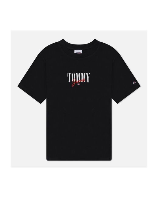 Tommy Jeans Женская футболка Relaxed Essential Logo 1 размер