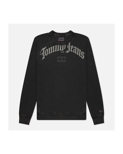 Tommy Jeans Мужская толстовка Relaxed Grunge Arch Crew Neck размер
