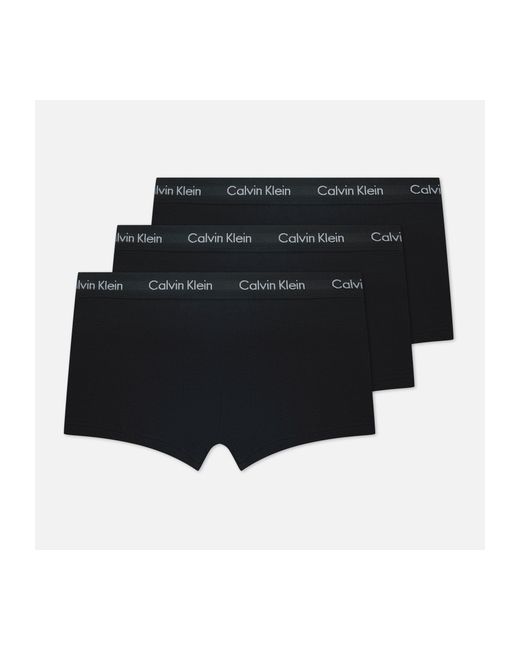 Calvin Klein Jeans Комплект мужских трусов Calvin Klein Underwear 3-Pack Low Rise Trunk размер