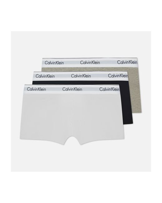 Calvin Klein Комплект мужских трусов 3-Pack Trunk Modern Cotton размер