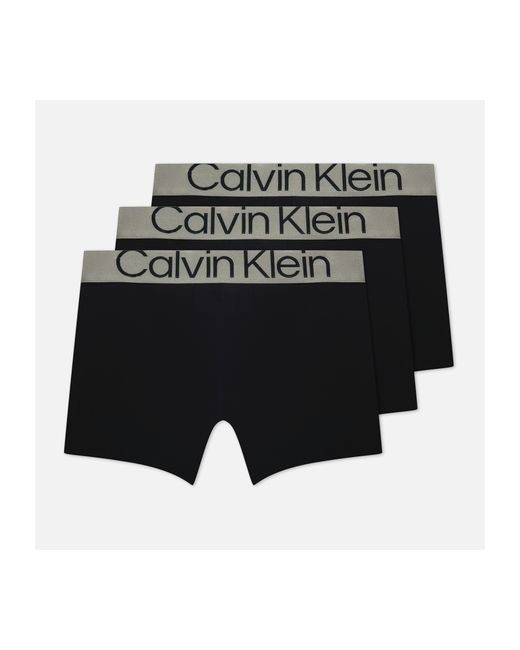 Calvin Klein Комплект мужских трусов 3-Pack Boxer Brief Steel Micro размер