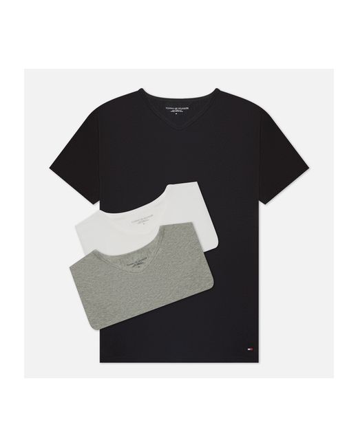 Tommy Hilfiger Underwear Комплект мужских футболок 3 Pack V-Neck размер