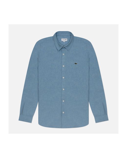 Lacoste Мужская рубашка Slim Fit Cotton Chambray размер