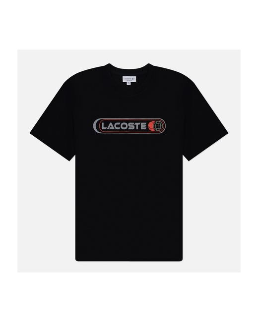 Lacoste Мужская футболка Print Relax Fit Crew Neck размер