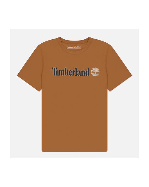 Timberland Мужская футболка Kennebec River Linear Logo размер