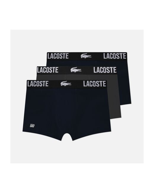 Lacoste Underwear Комплект мужских трусов 3-Pack Classic Trunk размер