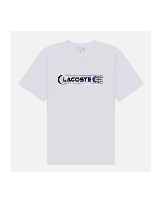 Lacoste Мужская футболка Print Relax Fit Crew Neck размер