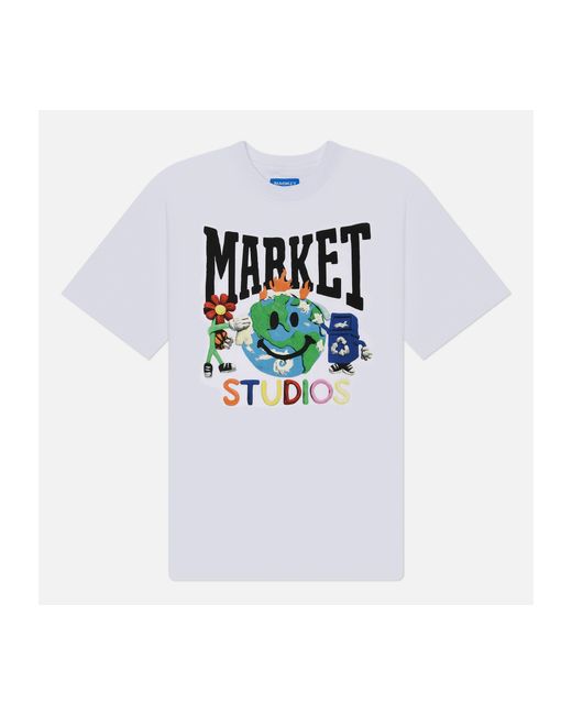Market Мужская футболка Smiley Studios размер