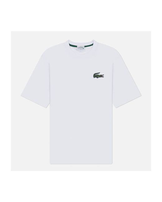 Lacoste Мужская футболка Loose Fit Crocodile Print размер