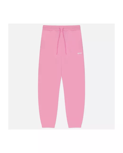 Msgm брюки Micrologo Brushed размер