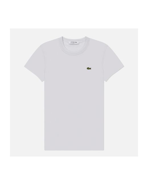 Lacoste футболка Slim Fit Embroidered Crocodile размер