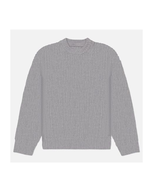 MKI Miyuki-Zoku свитер Chunky Rib Knit Crew Neck размер