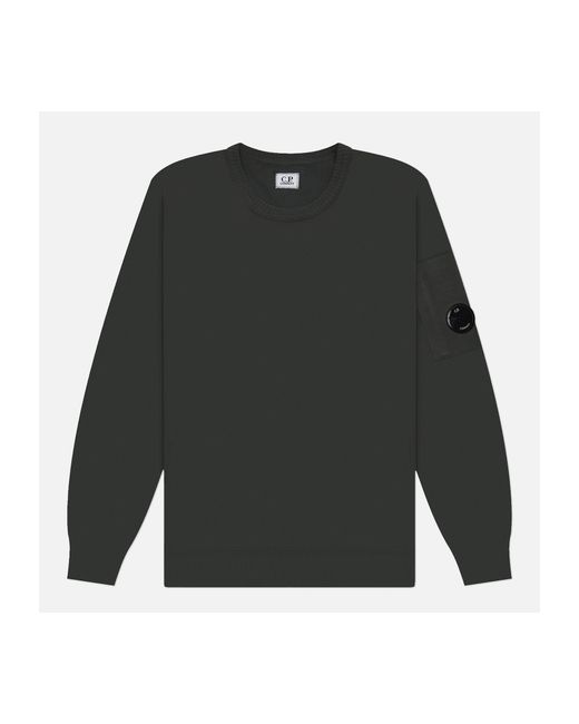 C.P. Company свитер Cotton Crepe Crew Neck Lens Knit размер
