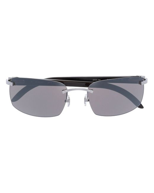 Cartier солнцезащитные очки в прямоугольной оправе