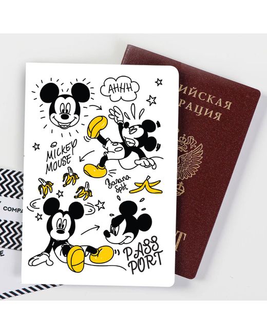 Disney Паспортная обложка микки маус