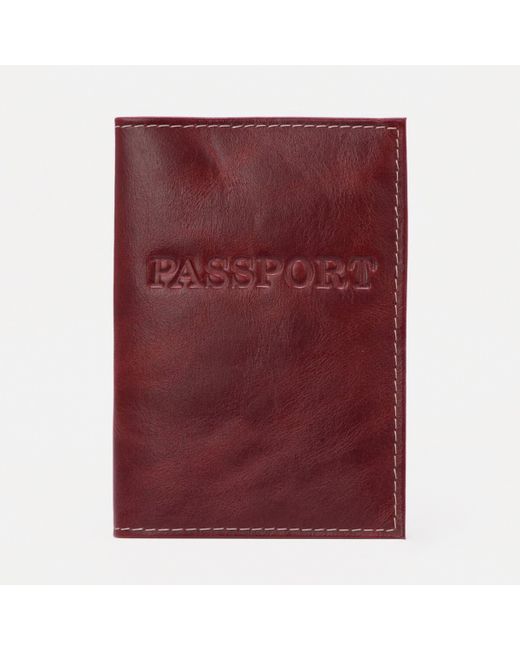 Nobrand Обложка для паспорта рыжий
