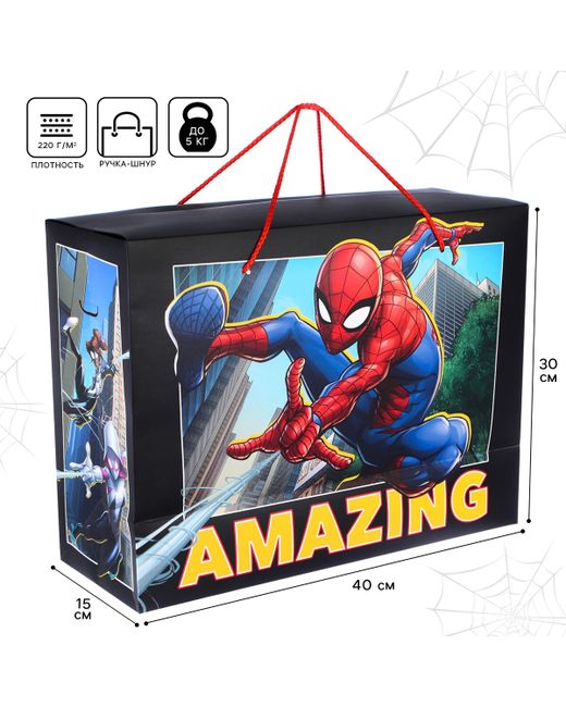 Marvel Пакет-коробка 40 х 30 15 см