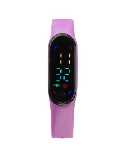 Nobrand Часы наручные электронные фиолетовые