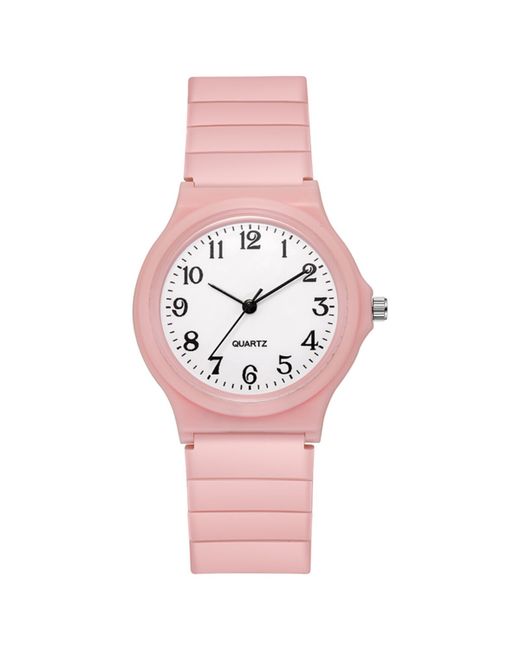 Nobrand Часы наручные d-3.6 см розовые
