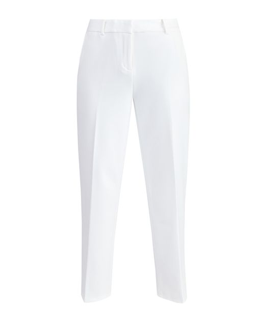 Michael Michael Kors Прямые брюки длины ⅞ из плотной костюмной ткани