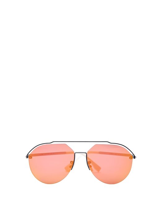 FENDI (sunglasses) Очки-авиаторы в тонкой металлической оправе