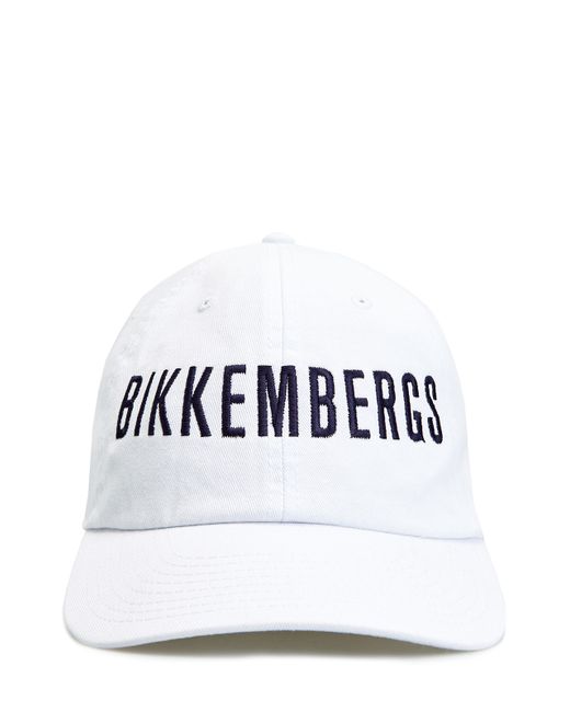 Bikkembergs Легкая бейсболка из хлопка с вышитым логотипом