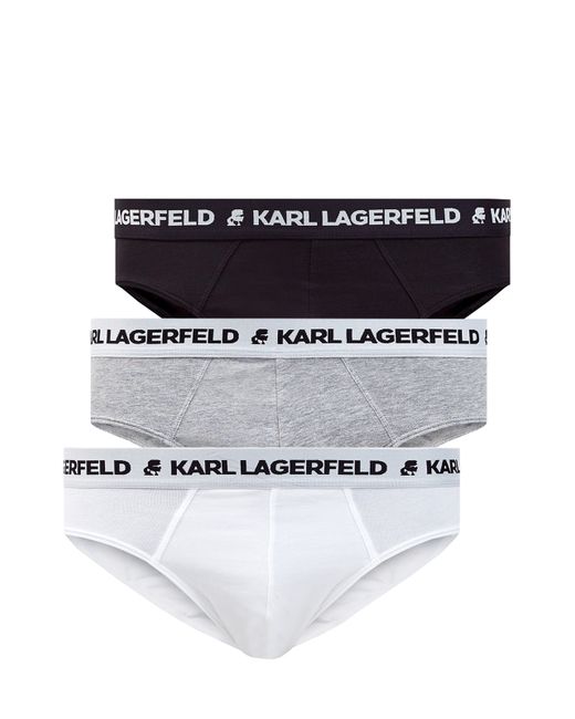 Karl Lagerfeld Базовый комплект трусов из эластичного хлопка
