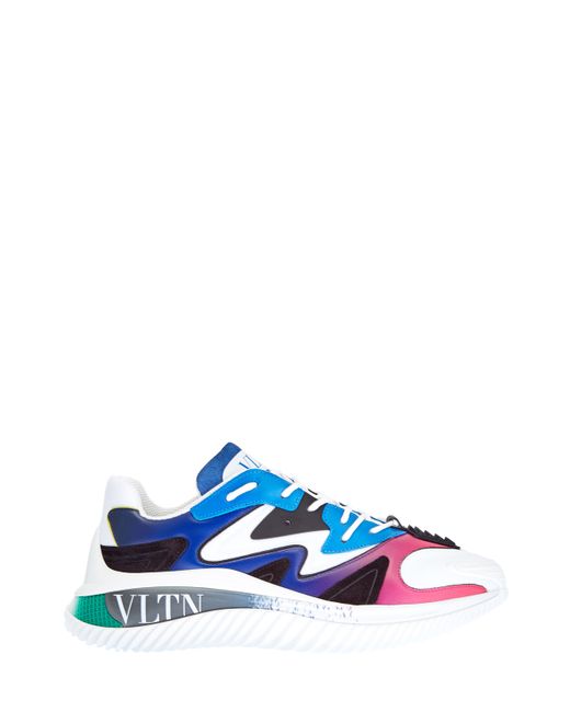 Valentino Garavani Комбинированные кроссовки Wade Runner в стиле colorblock