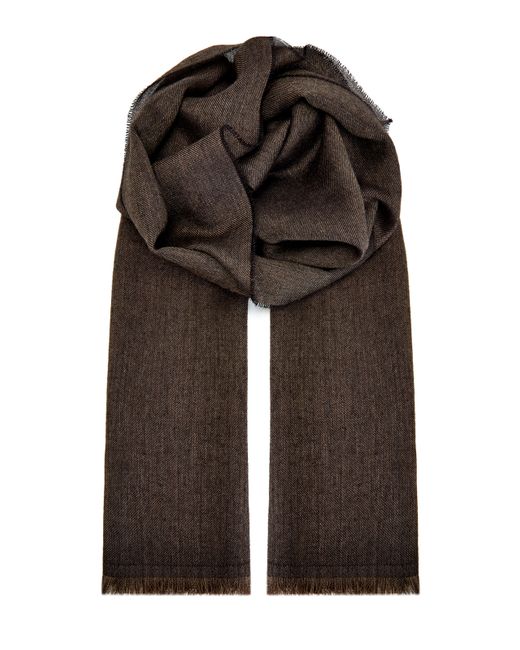 Bertolo Cashmere Кашемировый шарф с волокнами натурального шелка