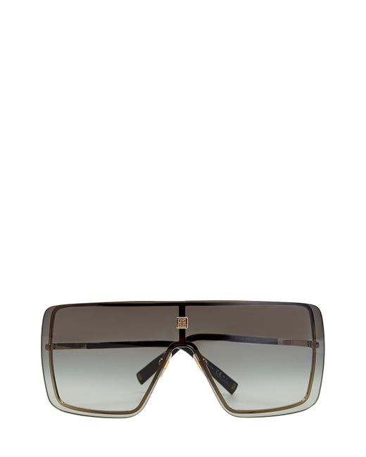 GIVENCHY (sunglasses) Солнцезащитные очки-маска с литым логотипом