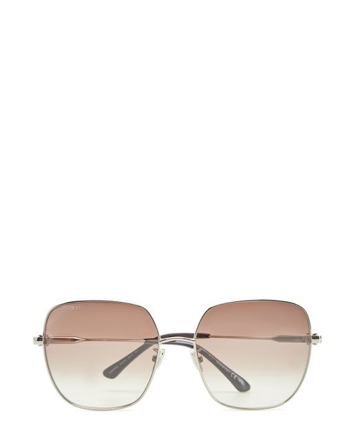 JIMMY CHOO (sunglasses) Металлические очки Kori с градиентными линзами и кристаллами