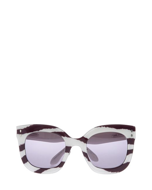 Isabel Marant(sunglasses) Солнцезащитные очки-oversize с анималистичным принтом