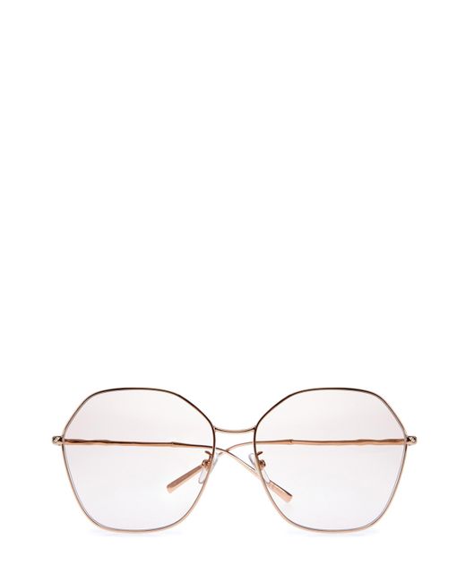 GIVENCHY (sunglasses) Очки-oversize в графической оправе с тонкими дужками