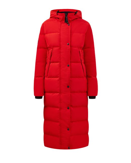 Arctic Explorer Яркое пуховое пальто Mate с фирменным шевроном
