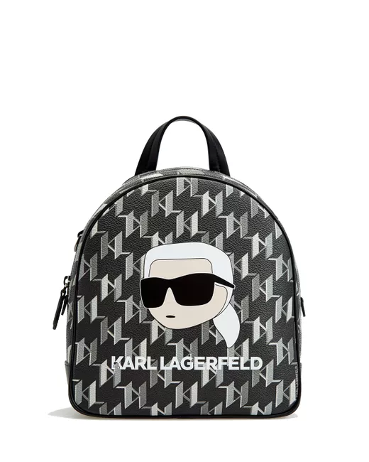 Karl Lagerfeld Компактный рюкзак из эко-кожи с принтом K/Monogram