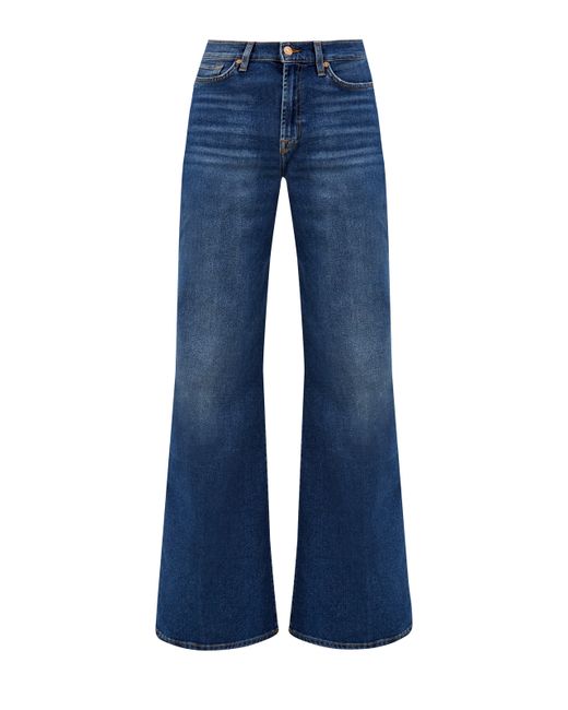 7 for all mankind Широкие джинсы Lotta в стиле 70-х из винтажного денима