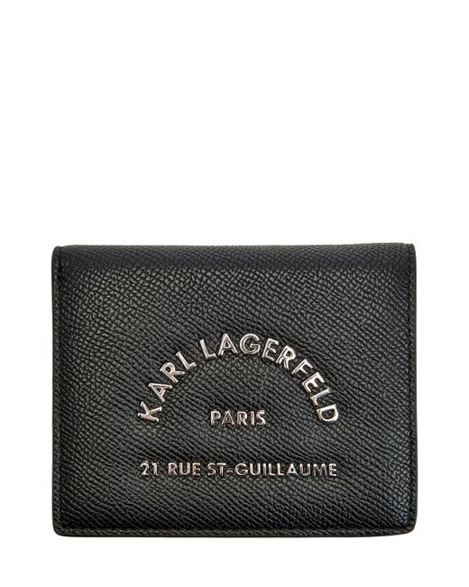 Karl Lagerfeld Кошелек Rue St-Guillaume из фактурной эко-кожи