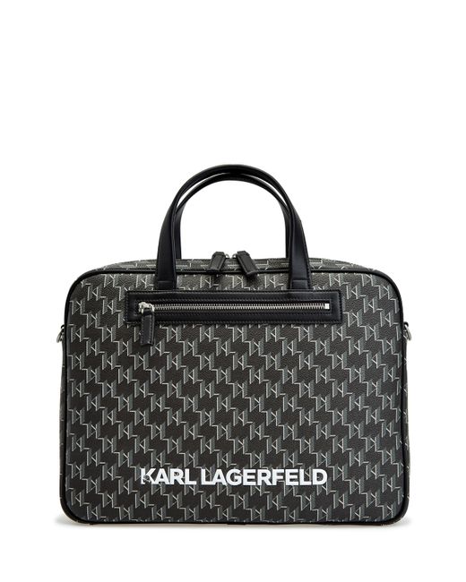 Karl Lagerfeld Сумка для ноутбука K/Ikonik Monogram с плечевым ремнем