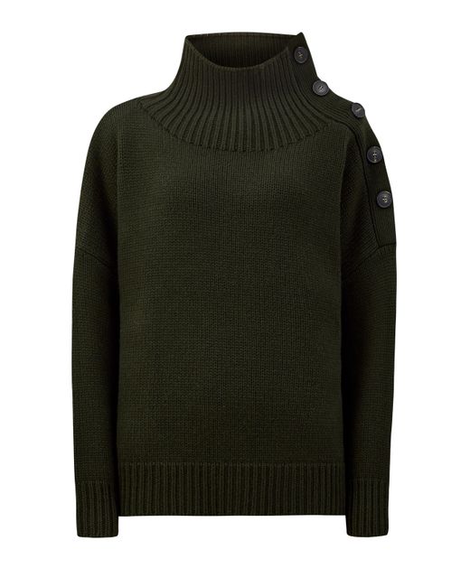 Yves Salomon Свободный свитер из шерсти и кашемира с застежкой на пуговицы